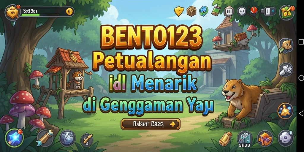 Tampilan gameplay utama BENTO123 yang mengasyikkan dan interaktif.
