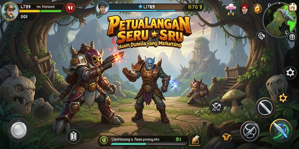 Tampilan gameplay seru dan menantang dalam LI789.